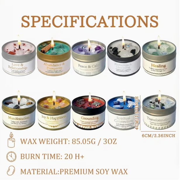 Soy Candle: Protection & Cleansing