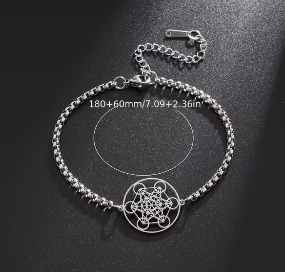 Metatron Bracelet Silver