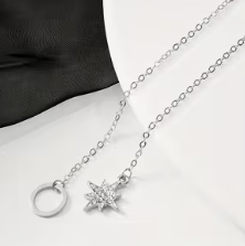 The Star Necklace - Silver